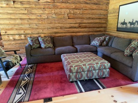 Log Cabin Couch